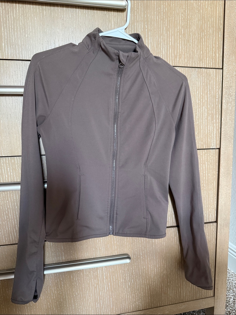 Yogalicious Purple Lightweight Full-Zip Jacket